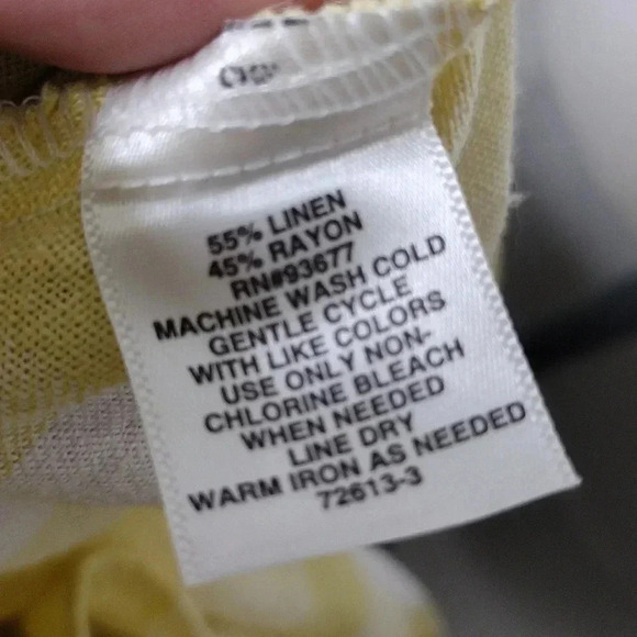 Liz Claiborne Yellow Plaid Dress - Picture 11 of 13